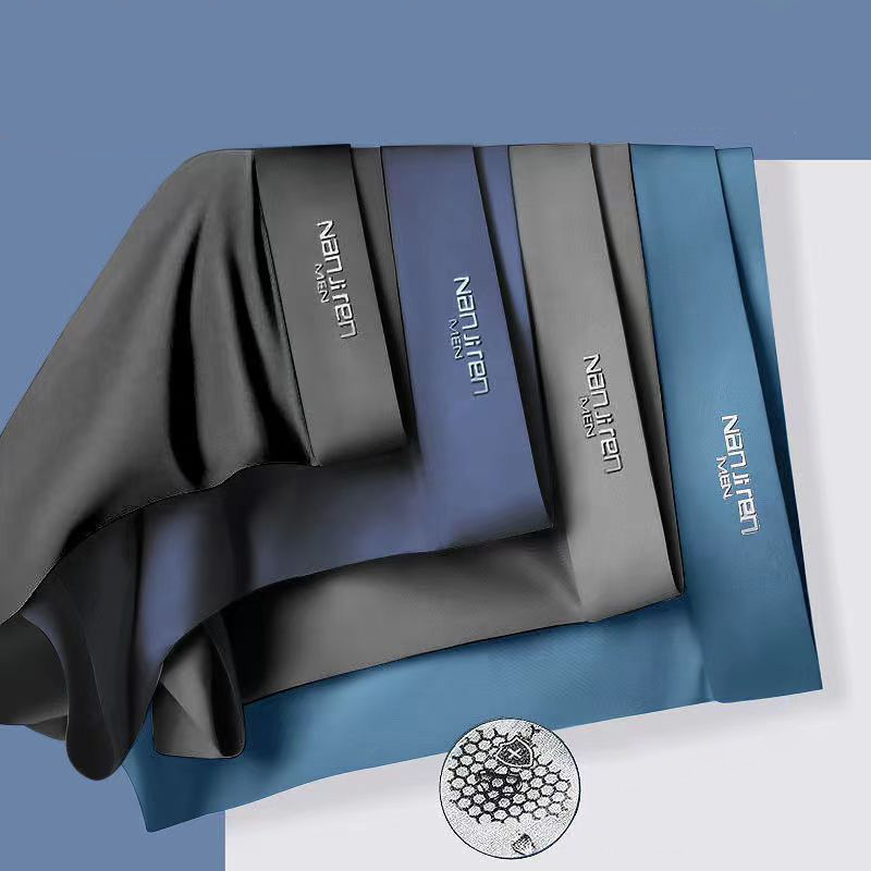 Boxer Shorts Modal - 4pcs Boxer Shorts Men's Ice Silk