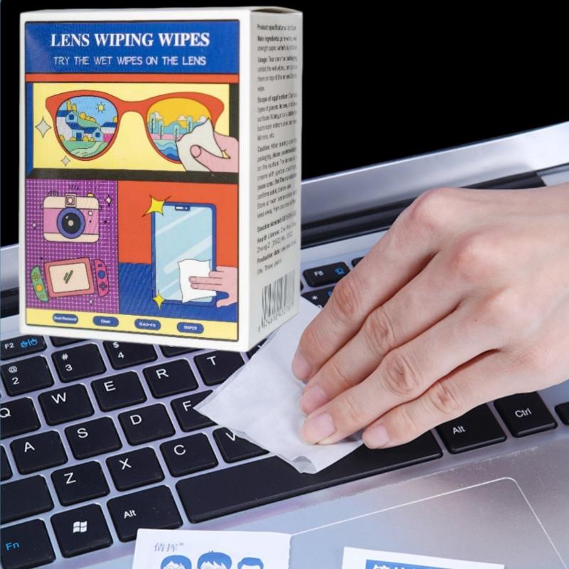 Glasses Wipes Anti-Fog Scratch - Bamboo Fiber Trunk 评论和价格