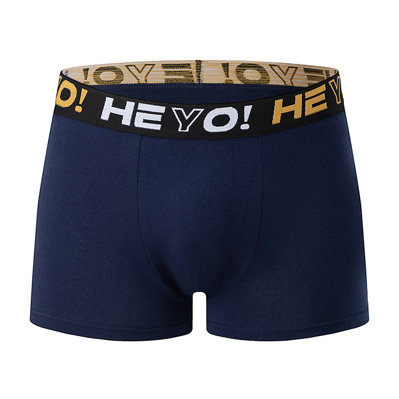 4-Piece Set of Men's Solid Col - Boxer Brief Pack Cotton 评论和价格